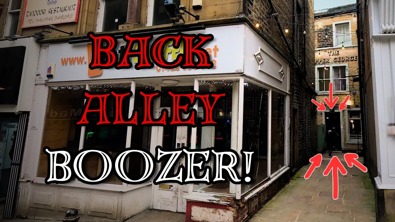 Drinking With The Locals In A HIDDEN Alley Pub! - Halifax Pub Crawl