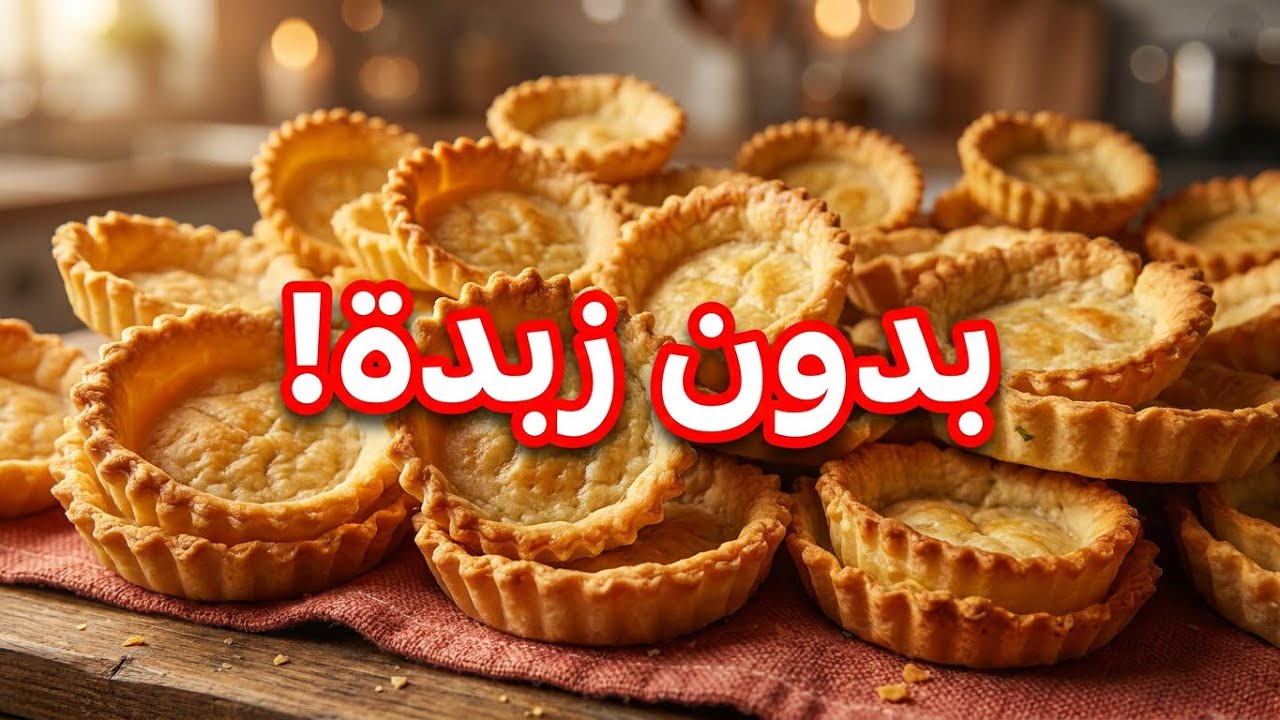 😱 عجينة الكيش بدون زبدة ناجحة 100% وهشيشة من الداخل ومقرمشة من برا 🥧✨