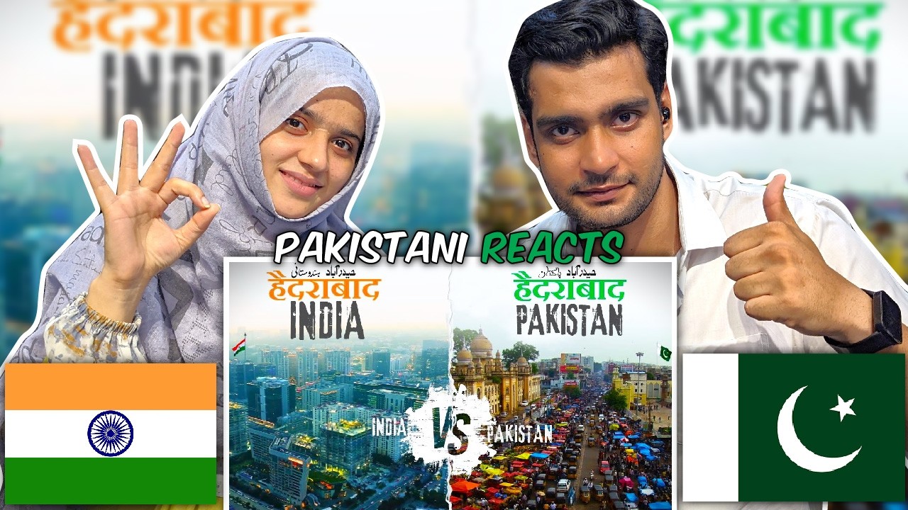 INDIAN HYDERABAD VS PAKISTANI HYDERABAD | Comparison Video | Pakistani Reaction