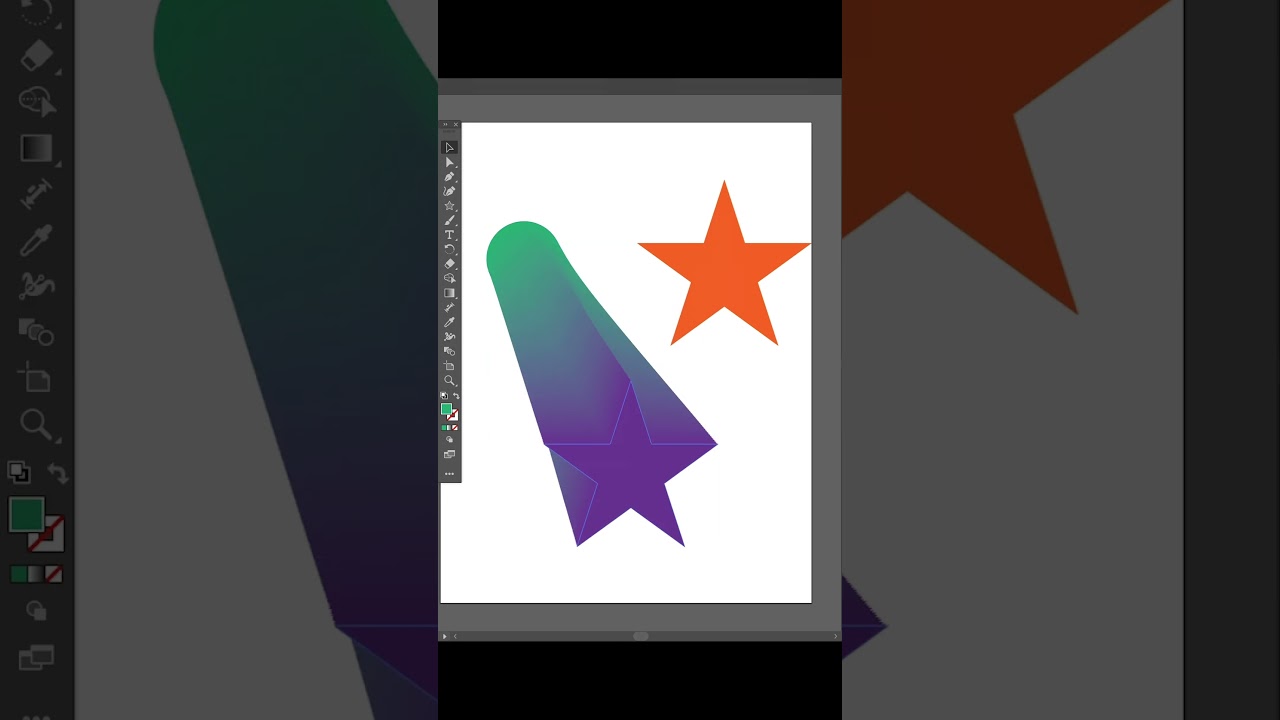 How to Use blend tool in illustrator? #illustrator #blend