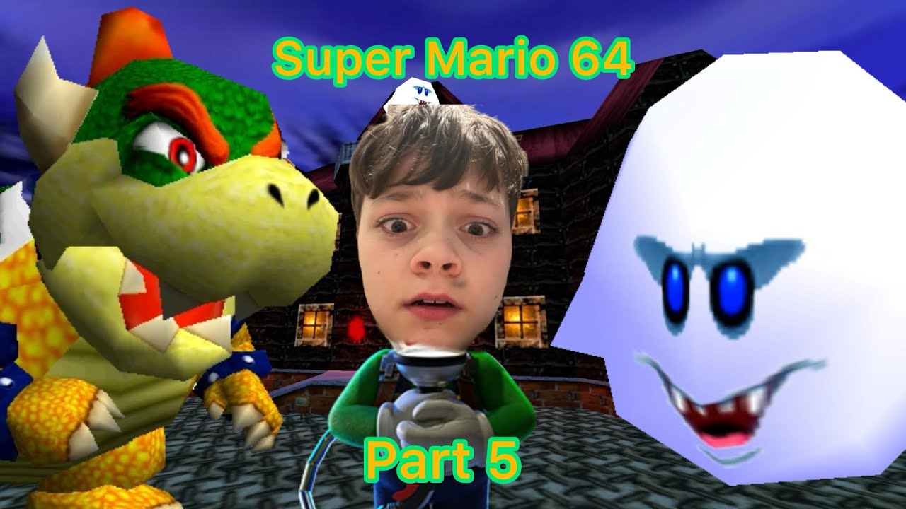 The turtle guy and his friend look really scary super Mario 64 part 5