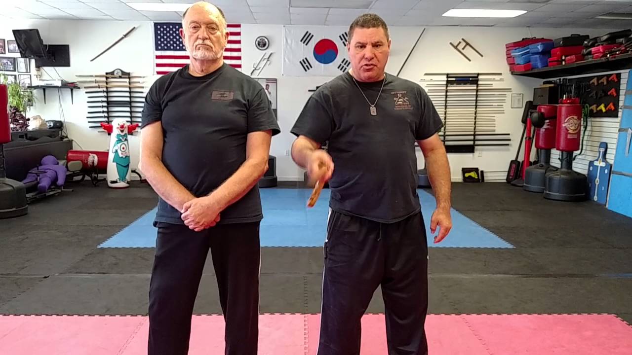 Gary Hernandez martial arts with Cane self defense