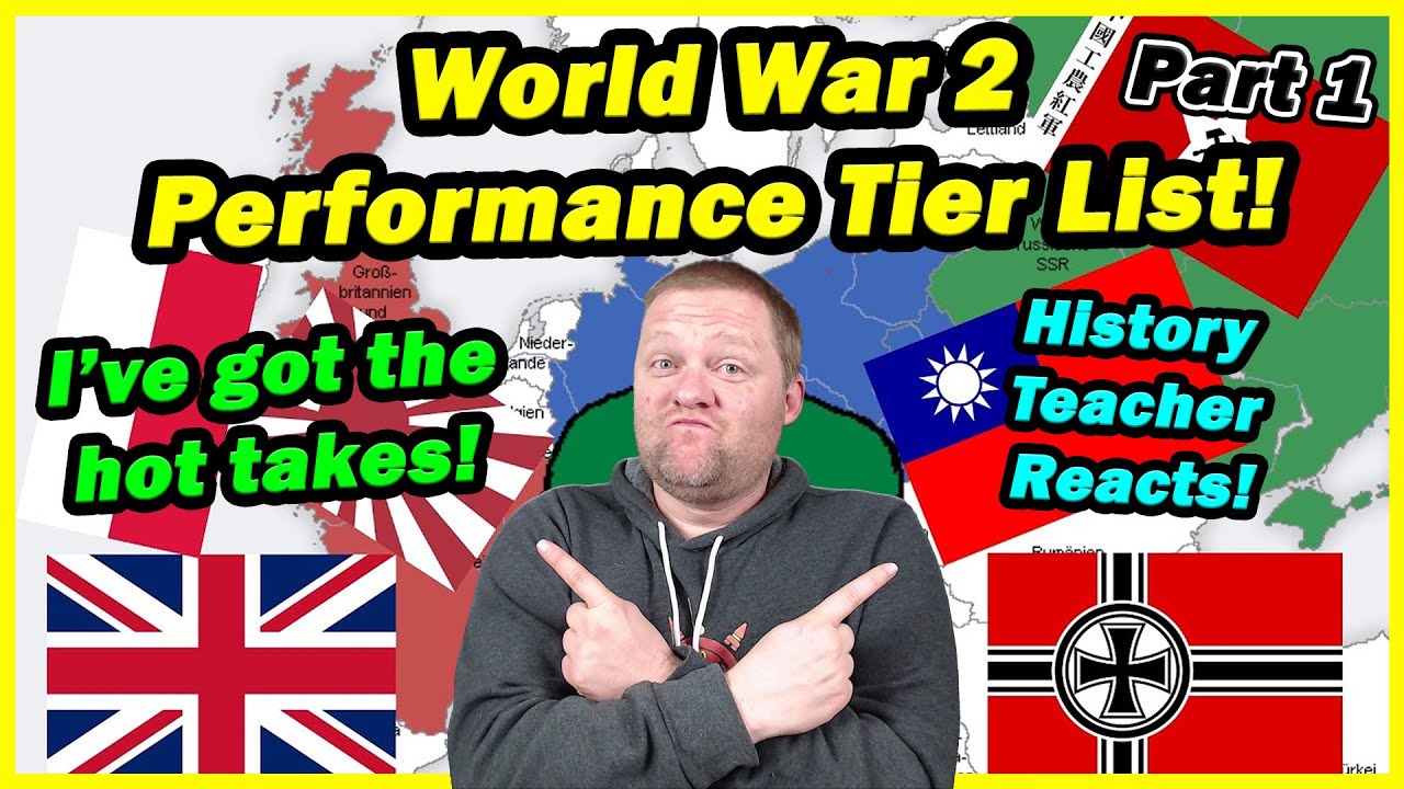 History Teacher Reacts to Popular World War 2 Performance Tier List | Spectrum