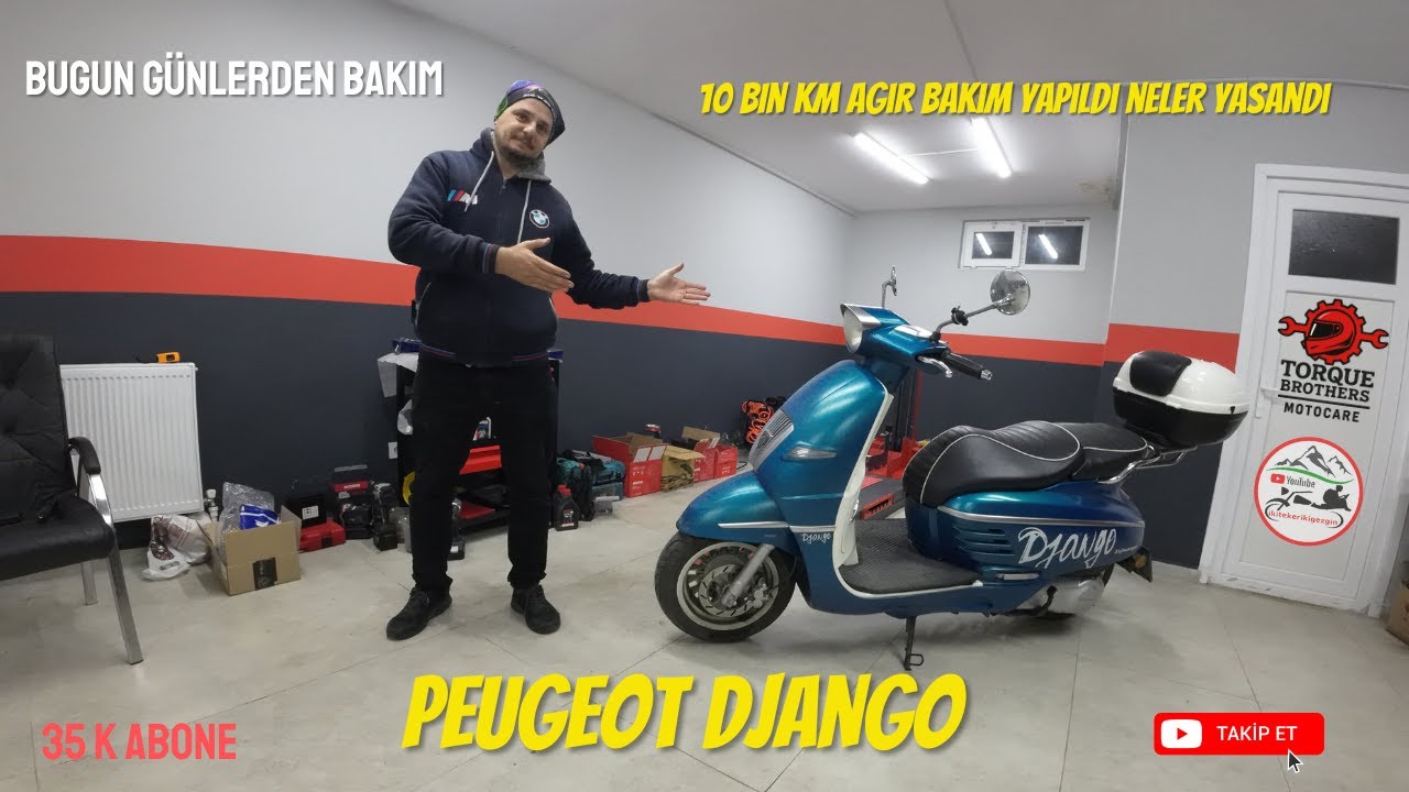 VARİATÖR BAKIM 10 BİN KM BAKIM  | DJANGO'DA NELER ÇIKTI?