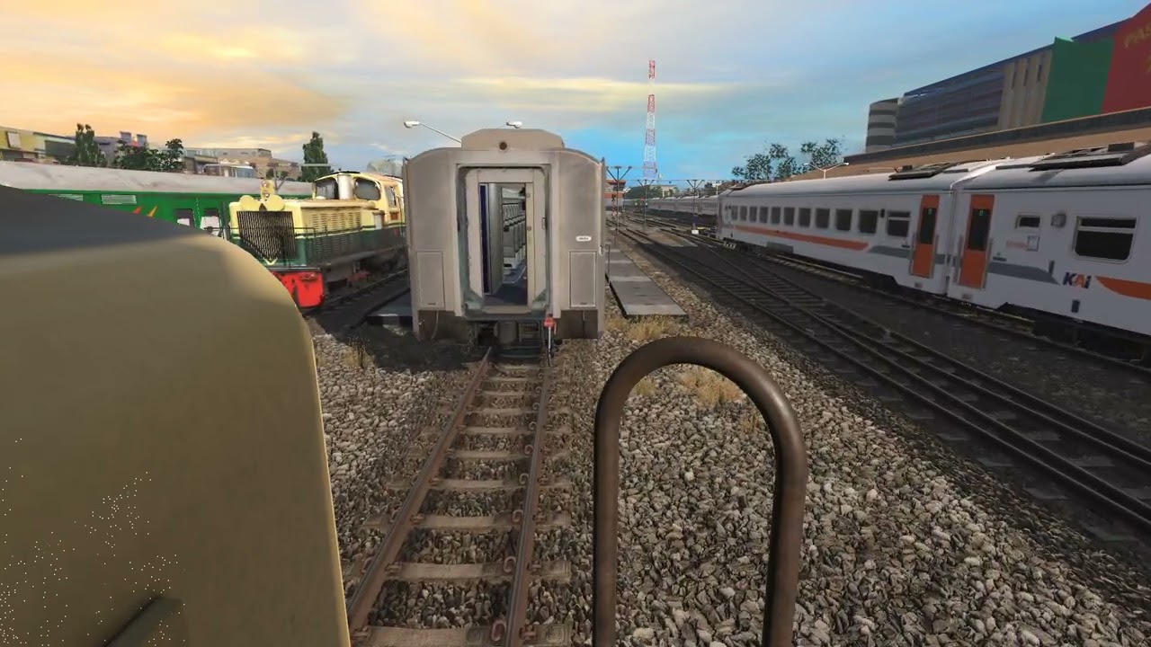 Langsiran Lokomotif CC 201 Vintage di KA Logawa | Trainz Simulator Indonesia | #keretaapi