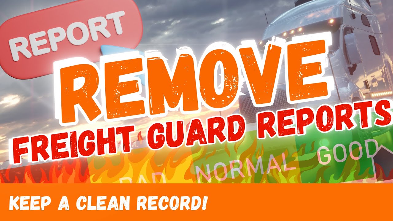Как удалить отчет Freight Guard!