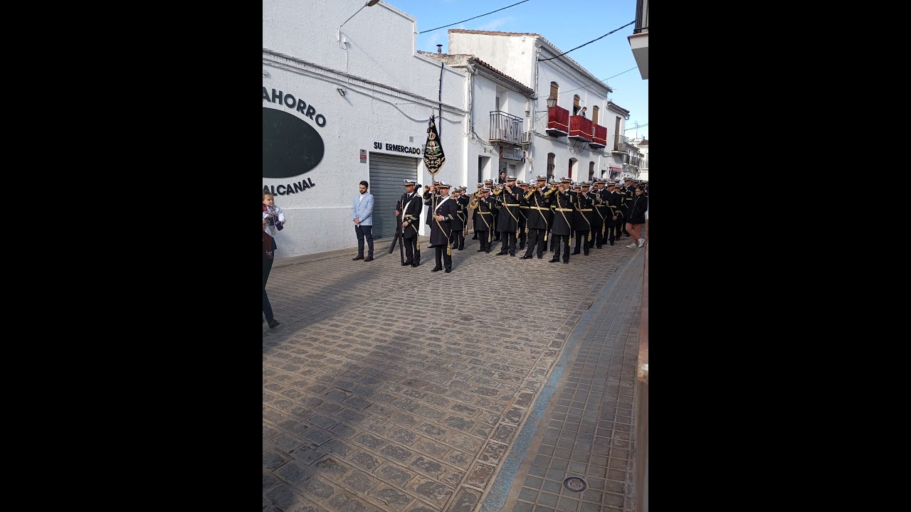 Banda CCTT Santísima Trinidad (Silencio Blanco)| Hdad de las Tres Horas| Semana Santa Guadalcanal 25