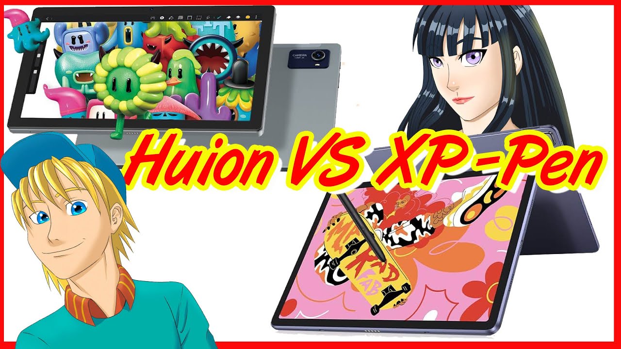 XP Pen Magic Drawing Pad VS Huion Kamvas Slate 10: какой из них лучше купить?