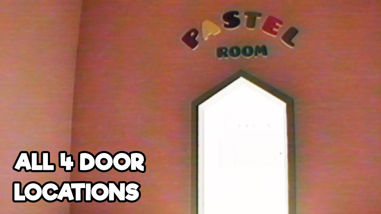 Dreamcore – The Playrooms | All 4 Door Locations