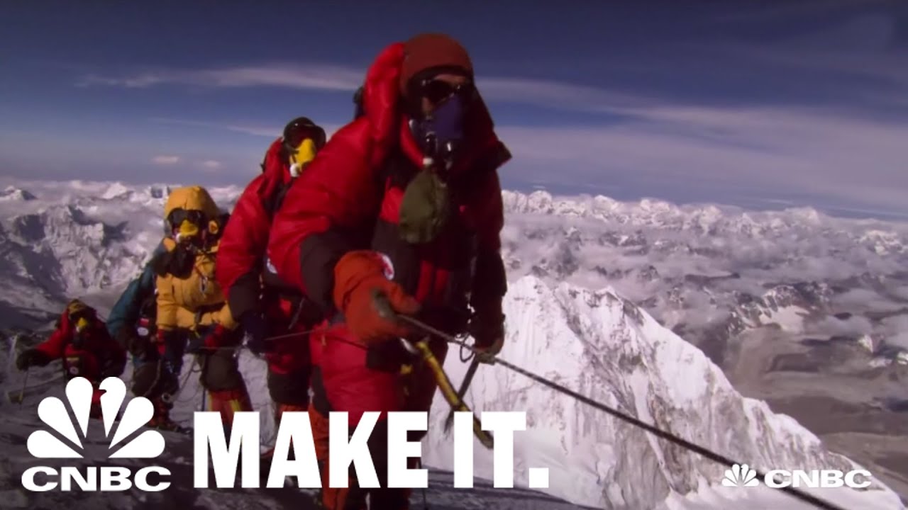 Climbing Everest In The Dark | How I Made It | CNBC Make It.