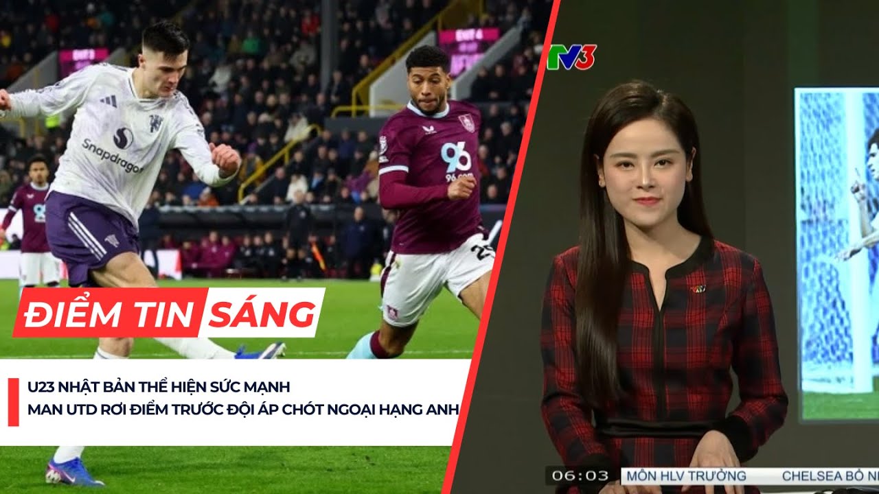Điểm tin 8/1 | U23 Nhật Bản thể hiện sức mạnh; Man Utd rơi điểm trước đội &aacute;p ch&oacute;t Ngoại hạng Anh