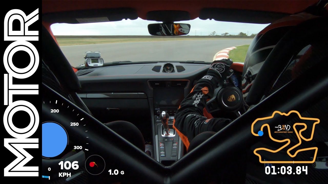 2018 Porsche 911 GT2 RS on-board lap record - The Bend Motorsport Park | MOTOR