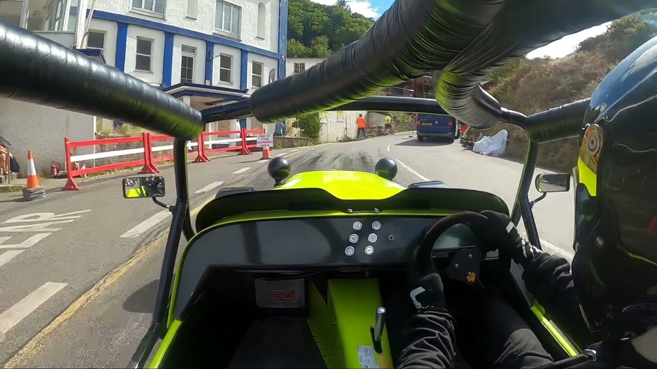 Bouley Bay Hill Climb - Caterham GSX-R