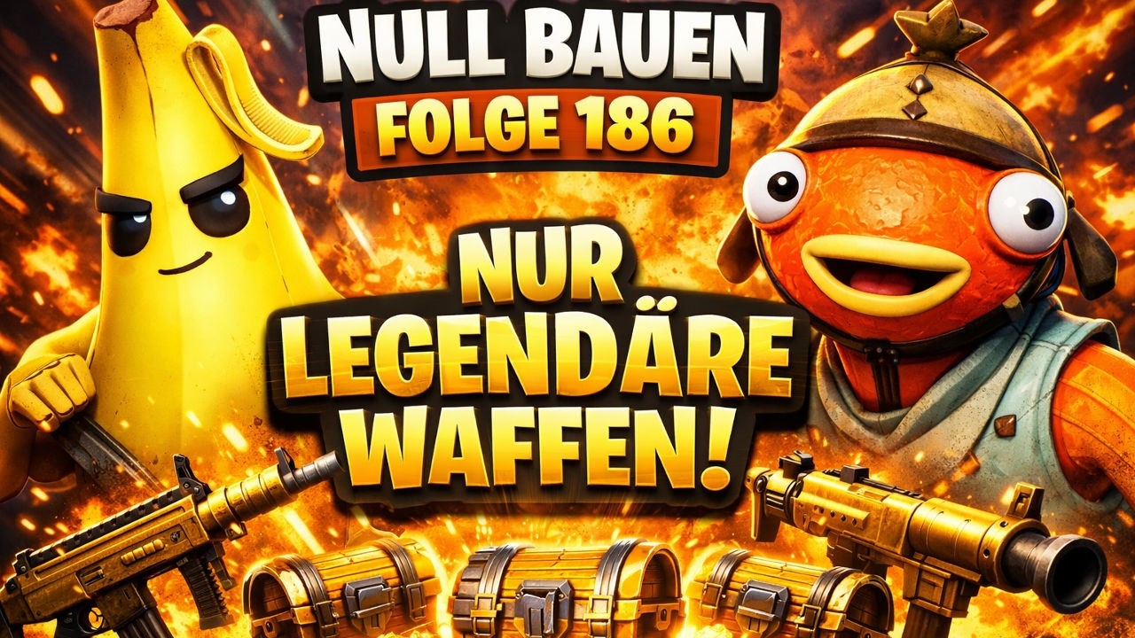 wir VERNICHTEN (nur LEGENDÄRE WAFFEN erlaubt)! | Fortnite