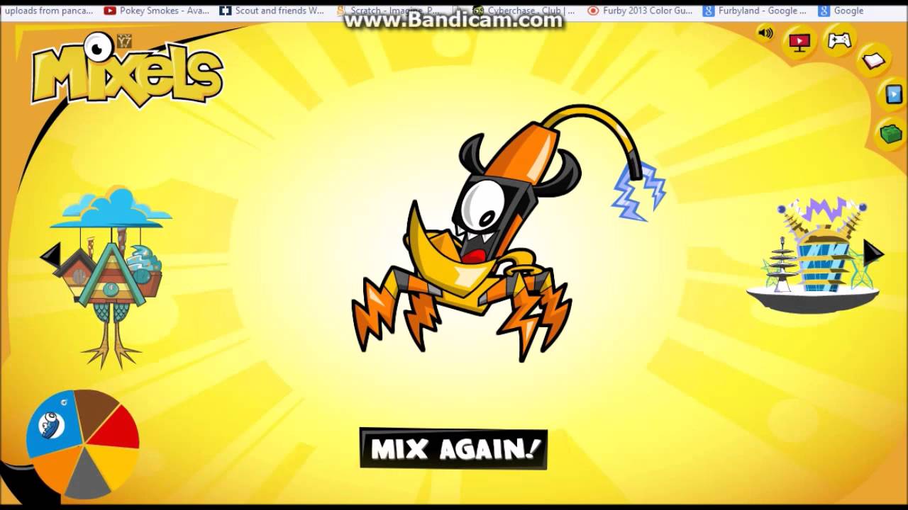 me going to mixels.com