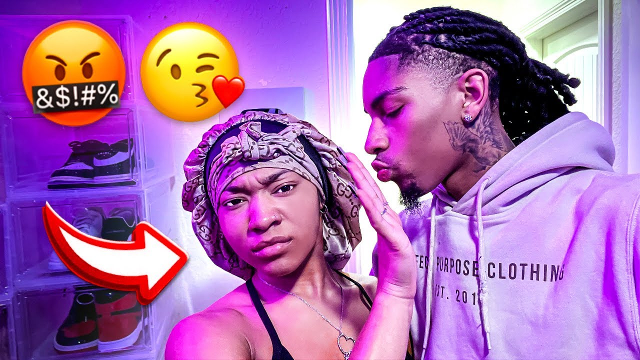 TRYING TO KISS ON MY GIRL IN A ARGUMENT *IT LEAD TO THIS*