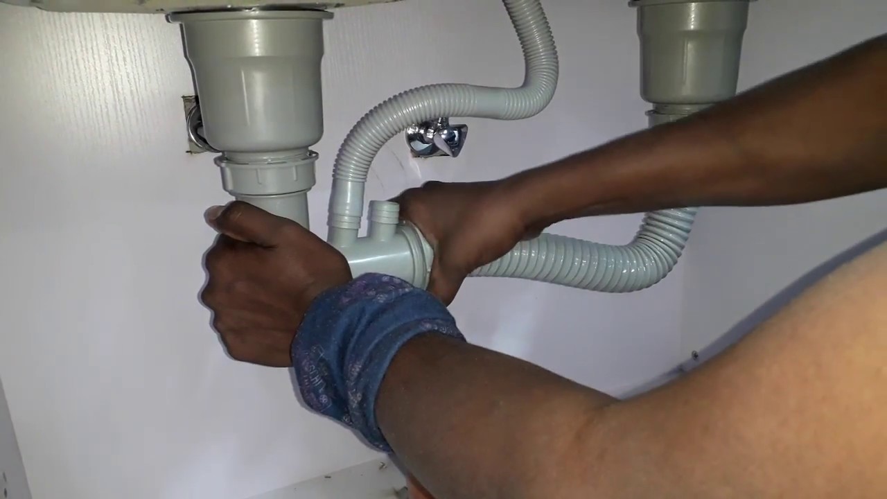 How to Fixing Kitchen Sink and Magic Pipe by Expert Workers in-Asia/Plumbing Work Experts