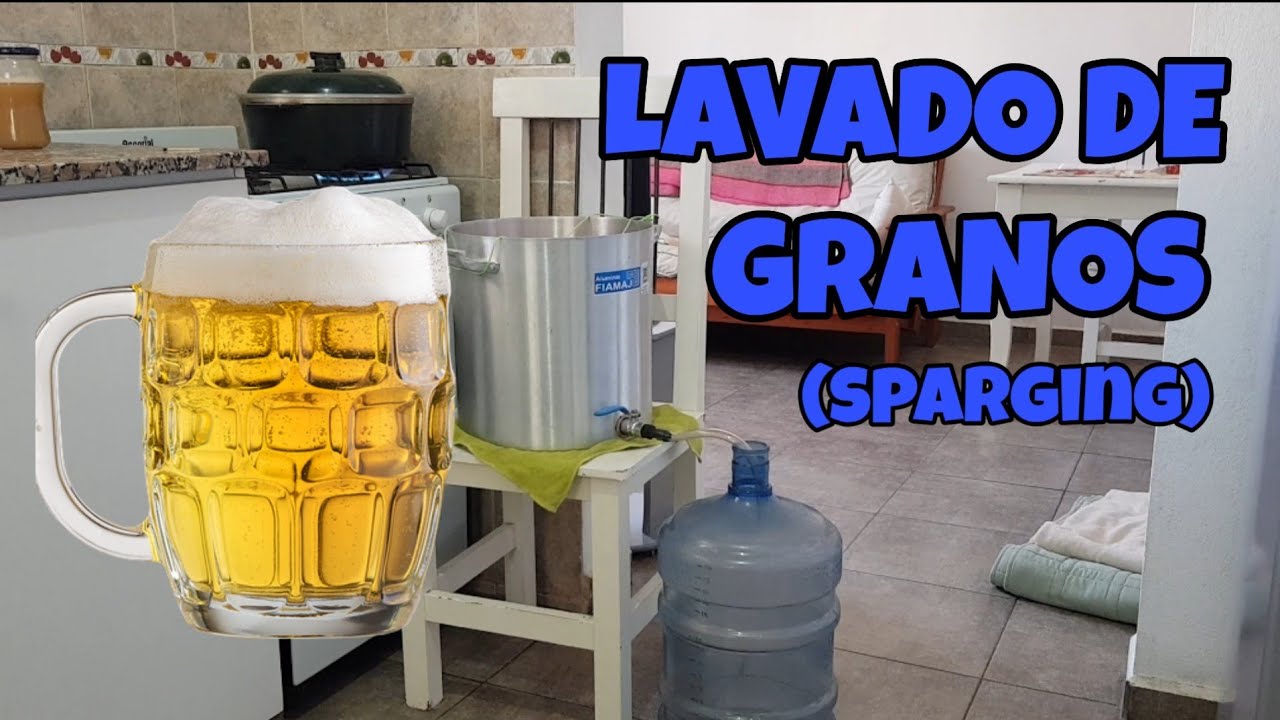Lavado de Granos en CERVEZA ARTESANAL | La Birra Nostra