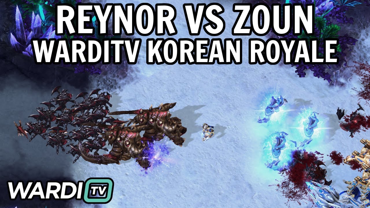 Рейнор против Зоуна (ZvP) &mdash; WardiTV Korean Royale S4 [StarCraft 2]