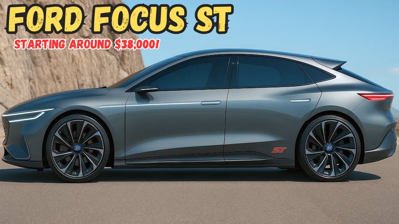 2026 Ford Focus ST Official Reveal - A Hatchback From The Future!