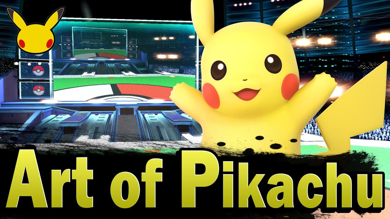Smash Ultimate: Искусство Пикачу