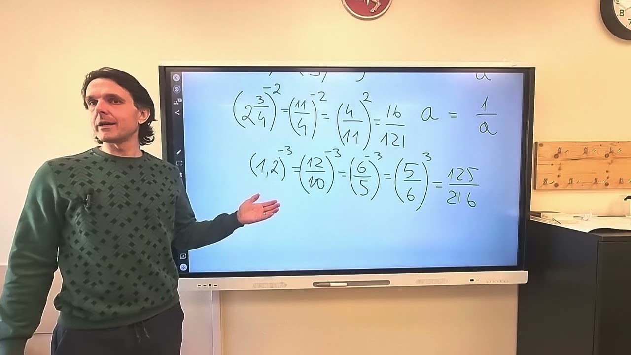 7 kl. 2.6. Laipsnis su sveikuoju neigiamuoju rodikliu 