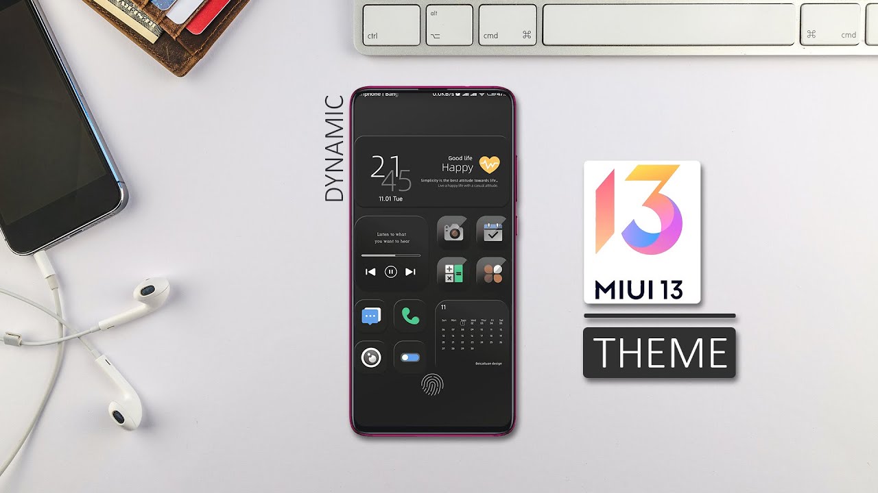 MIUI 13 Theme | Clean and Simple MIUI 13 Theme With Dynamic Lock Screen You Might Like!😍😍