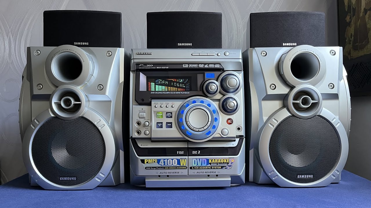Samsung MAX-KDZ150. Коротка демонстрація звуку.