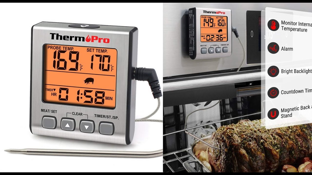 Термометр ThermoPro TP-16S (-10&deg;C ... 300&deg;C) обзор модели