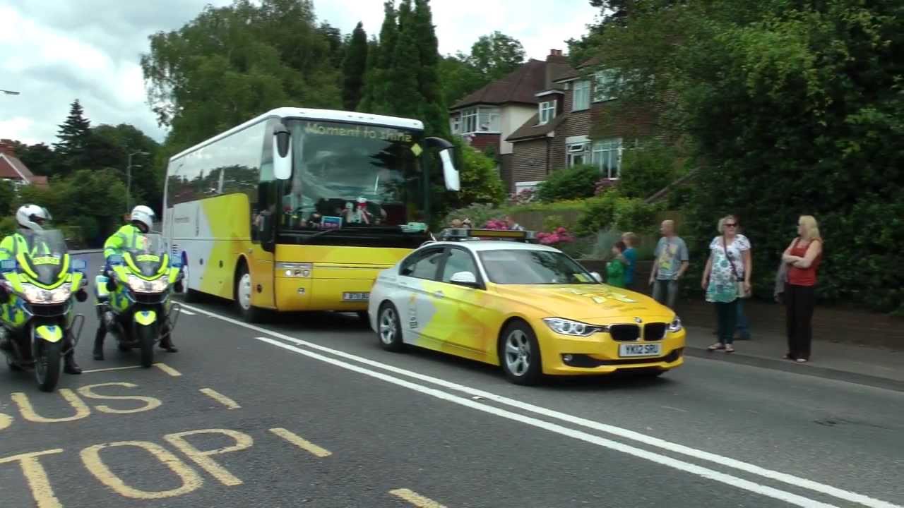 London 2012 - Olympic Games Torch Relay - Redhill & Reigate Surrey - Day 63 - Friday 20th July 2012