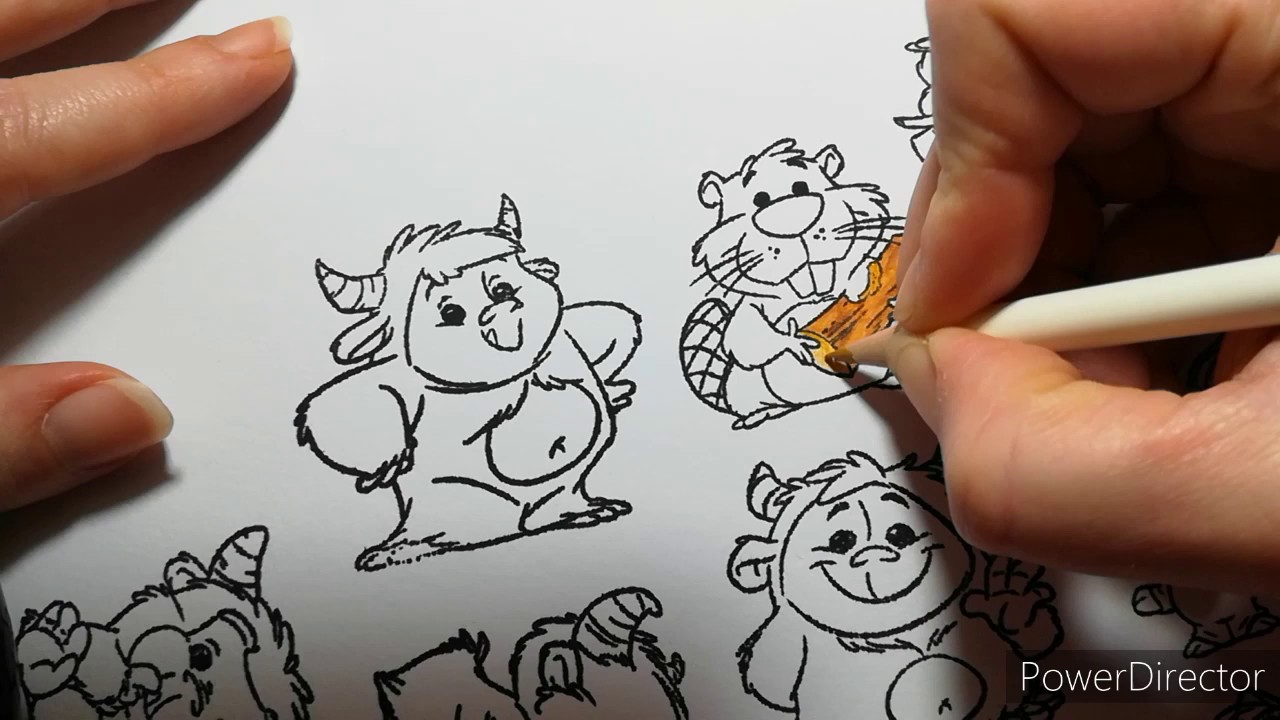 Colorieren mit Buntstiften