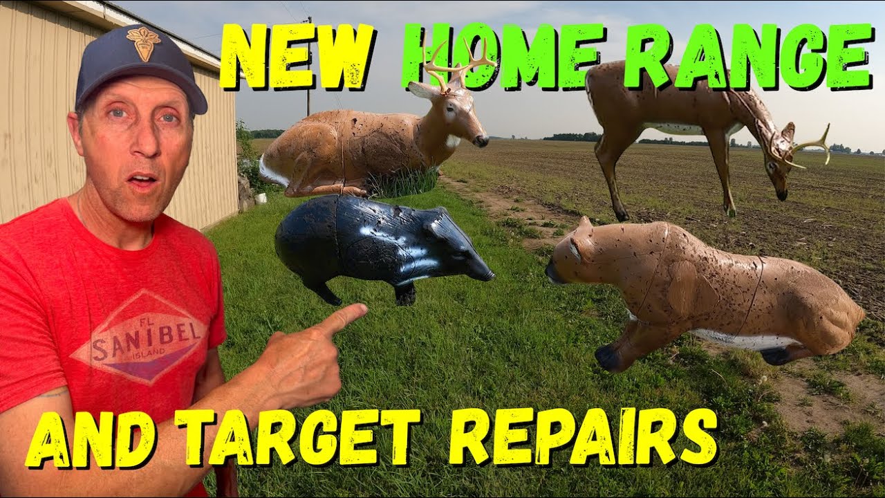 NEW 3-D Range at Home! How to Get Quality Targets for Cheap!