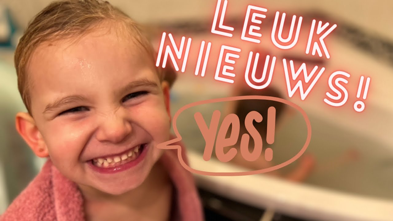 Leuk nieuws & Aimee is een echte grote zus! Vondenhoffjes Familievloggers. Weekvlog #33  Deel 1