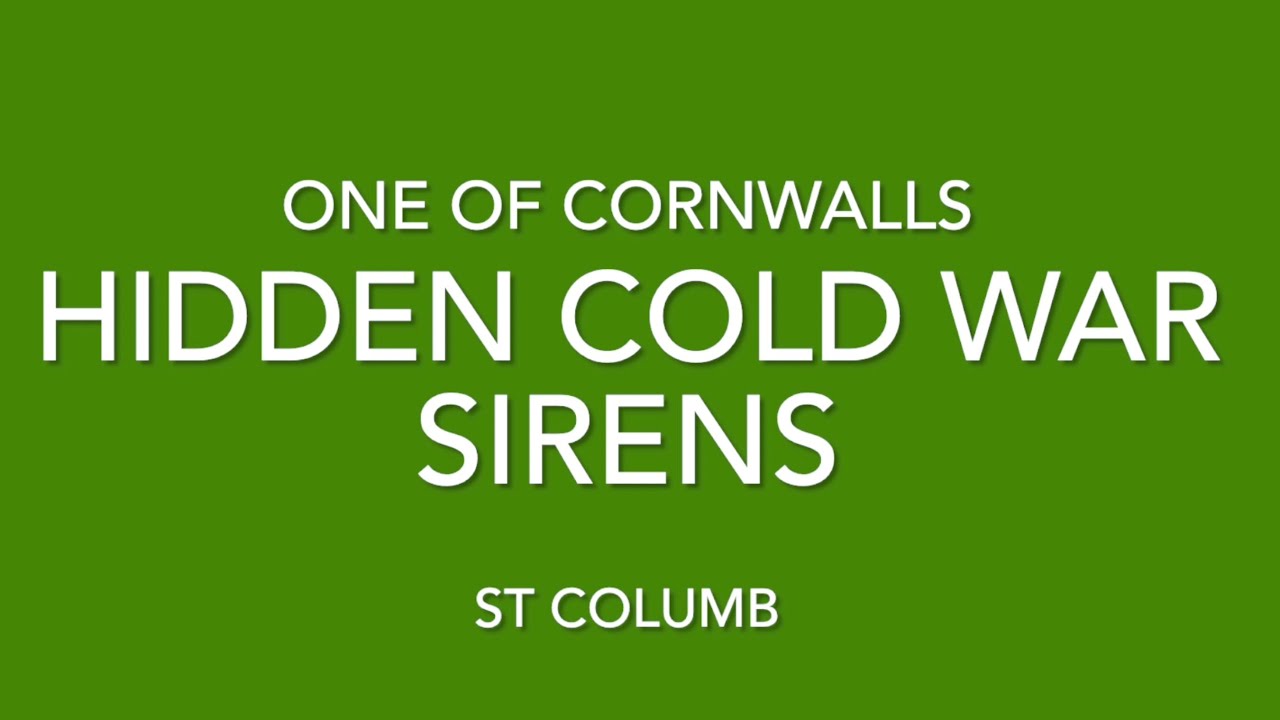 One of Cornwall’s Hidden Cold War Sirens St Columb feb 2026