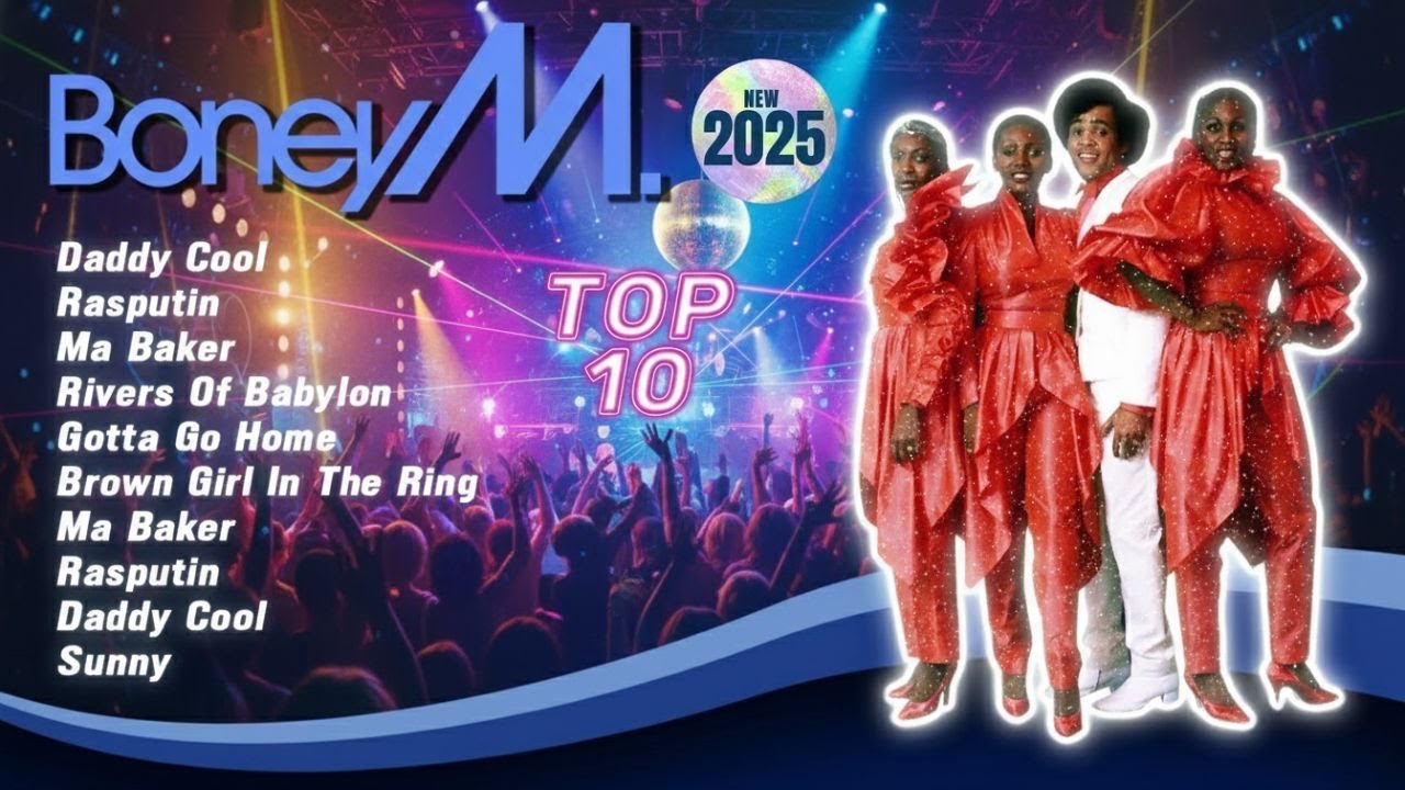 The best of BoneyM Full Album - Nonstop Classics - Daddy Cool, Rivers Of Babylon, Ma Baker, Rasputin