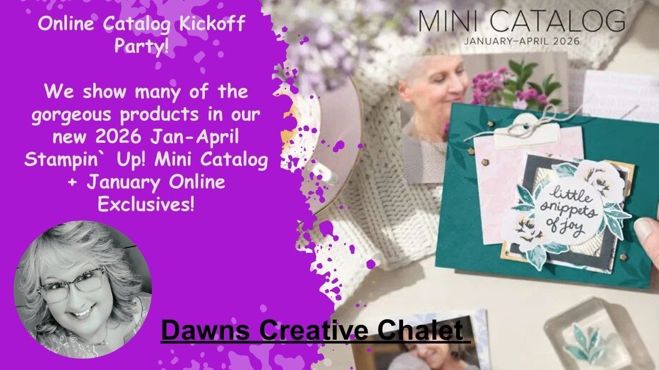 Jan - April 2026 Stampin` Up! Spring Mini Catalog + Jan Online Exclusives! #stampinup #papercrafts