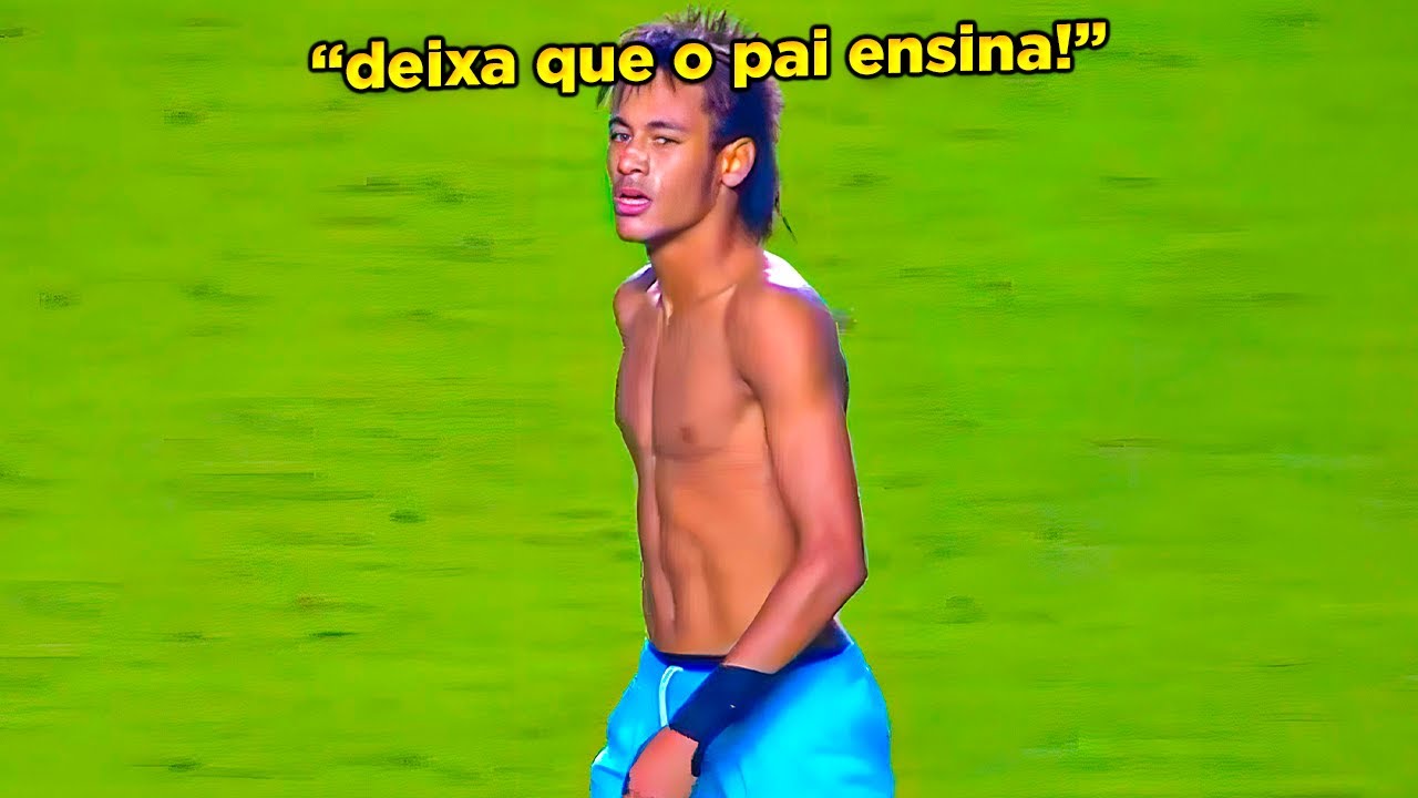 ESSA VERSÃO DO NEYMAR ERA UM ABSURDO!! NEYMAR COM 20 ANOS ERA UM MONSTRO!!!