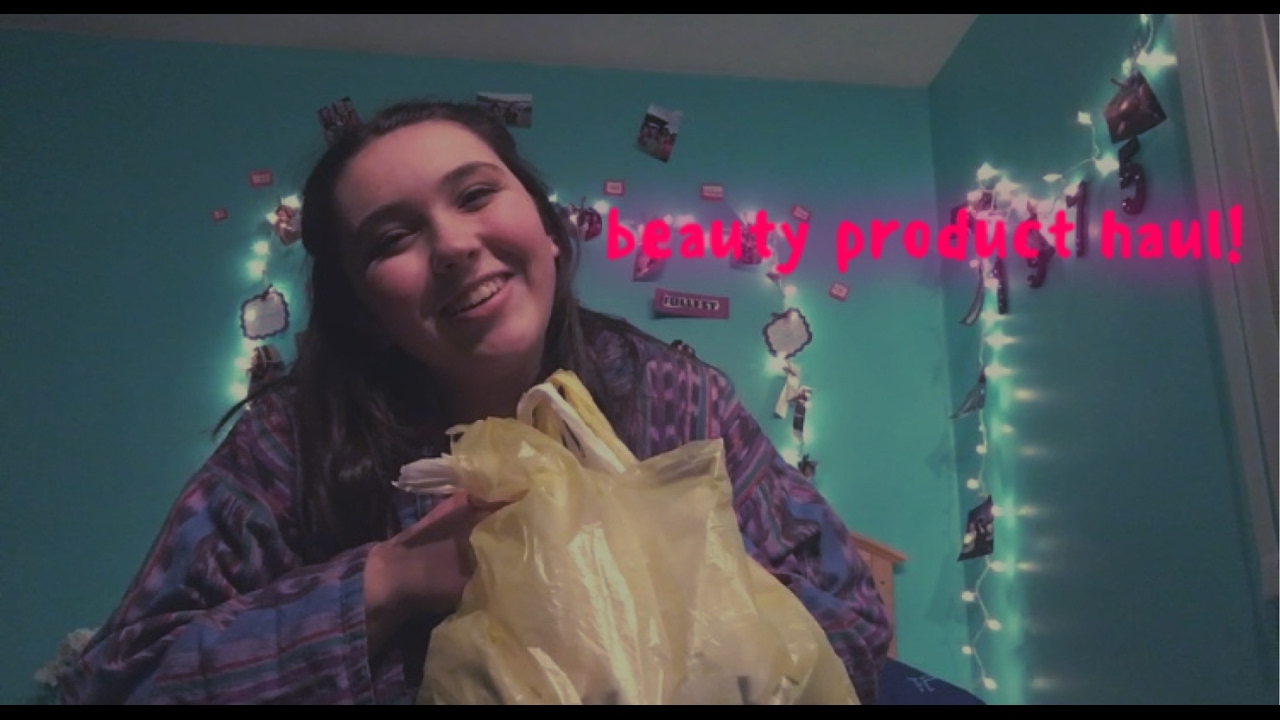beauty product haul!