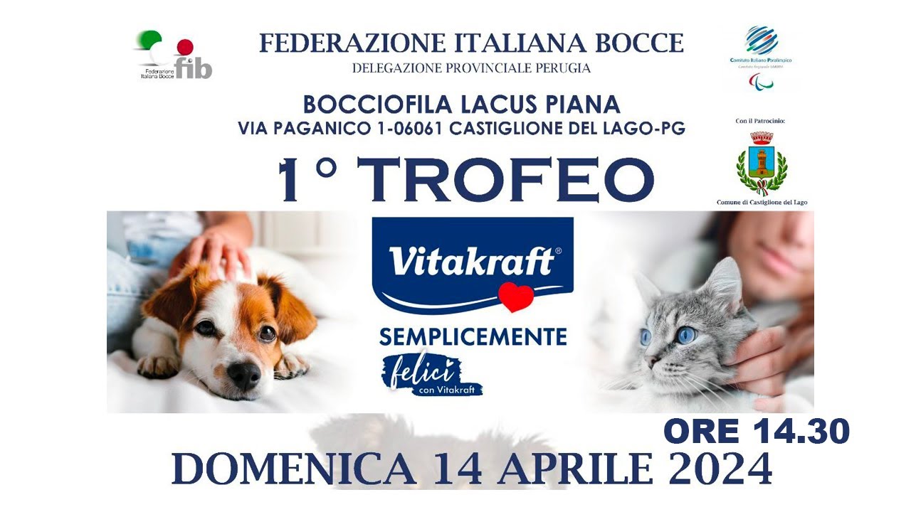 1° Trofeo VITAKRAFT - Bocciofila Lacus Piana