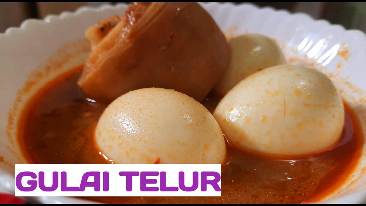 Telur dimasak gule ternyata bikin boros nasi