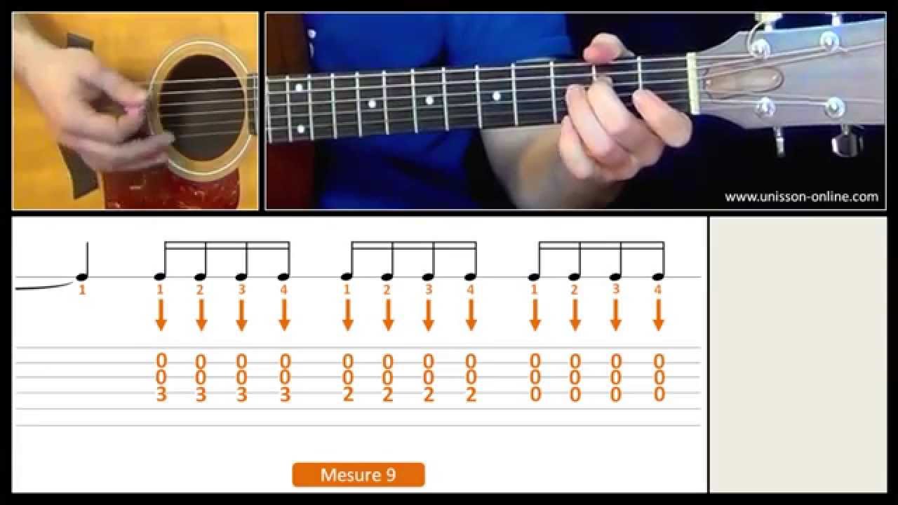 Jouer Wild world (Cat Stevens) - Cours guitare. Tuto + Tab