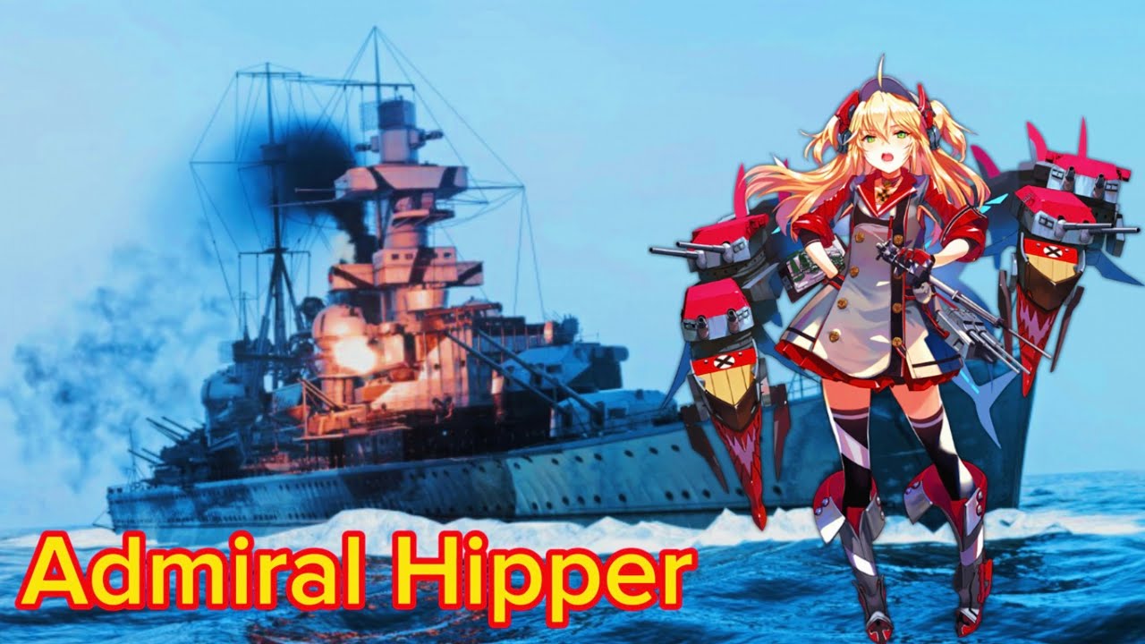 Обзор на корабль Admiral Hipper в WarThunder Mobile