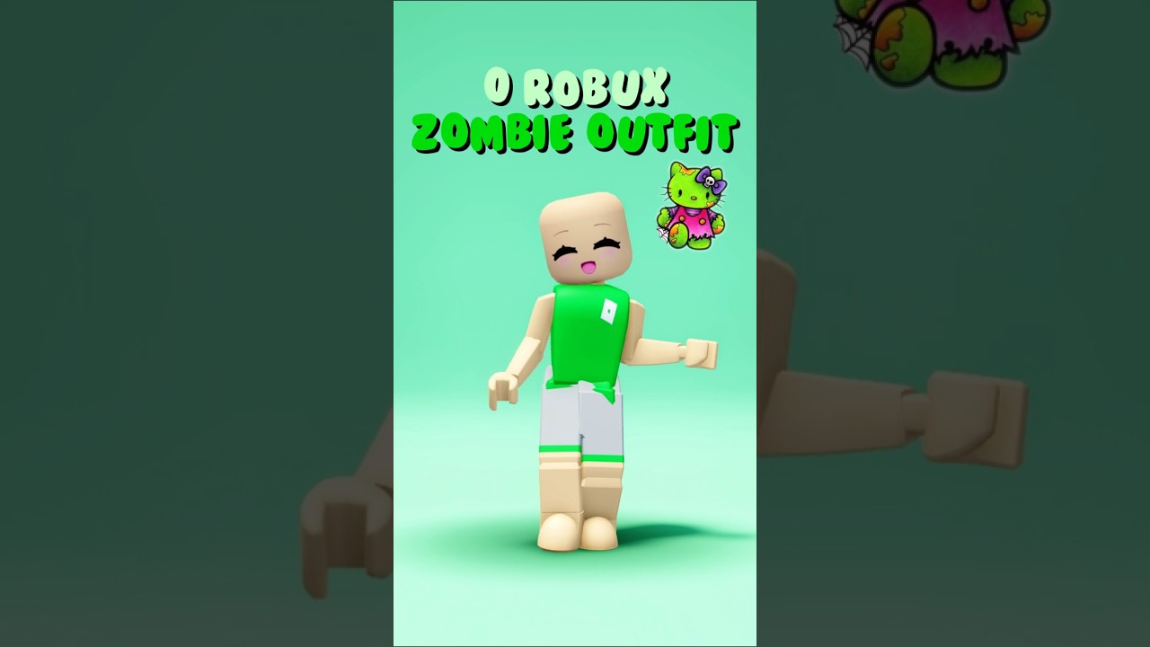 0 ROBUX ZOMBIE OUTFIT💚 #roblox #lanahyt
