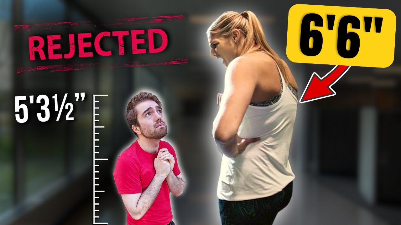 Brutally REJECTED by a 6’6” Girl — Short Guy Rejection Story