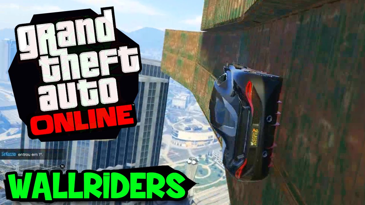 WALLRIDE ENTRE PRÉDIOS GIGANTES!! :O - GTA V Online (PC)