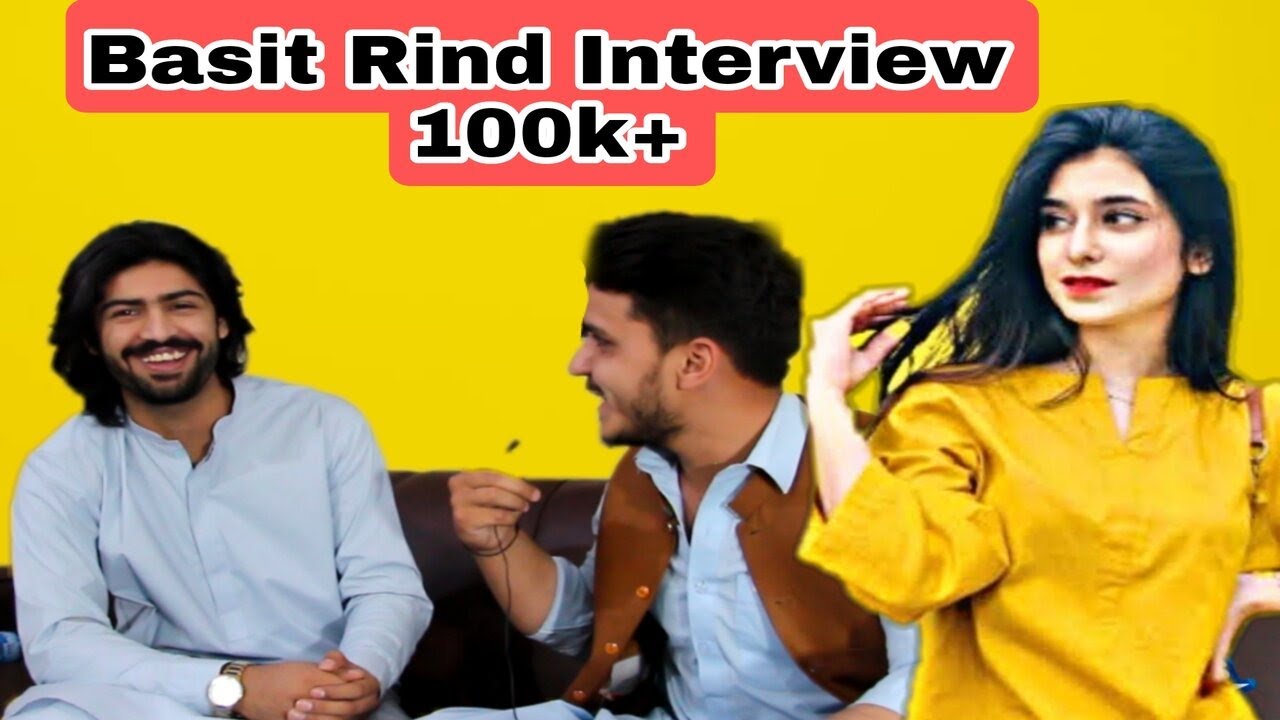 Funny Short interview of Basit Rind  
