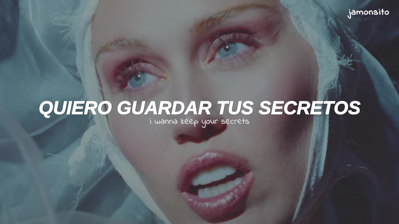 Miley Cyrus - Secrets ft. Lindsey Buckingham, Mick Fleetwood (sub español + Lyrics) | video musical