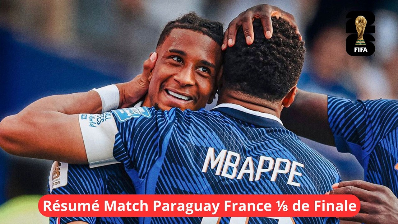 Paraguay vs France 2026 World Cup Match Highlights // Football