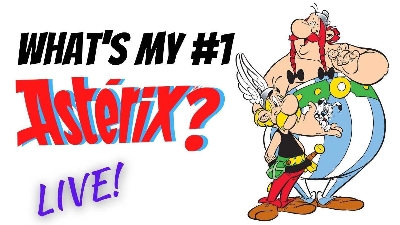 What's the Best ASTERIX Adventure? (Personal Top 6 Livestream!)