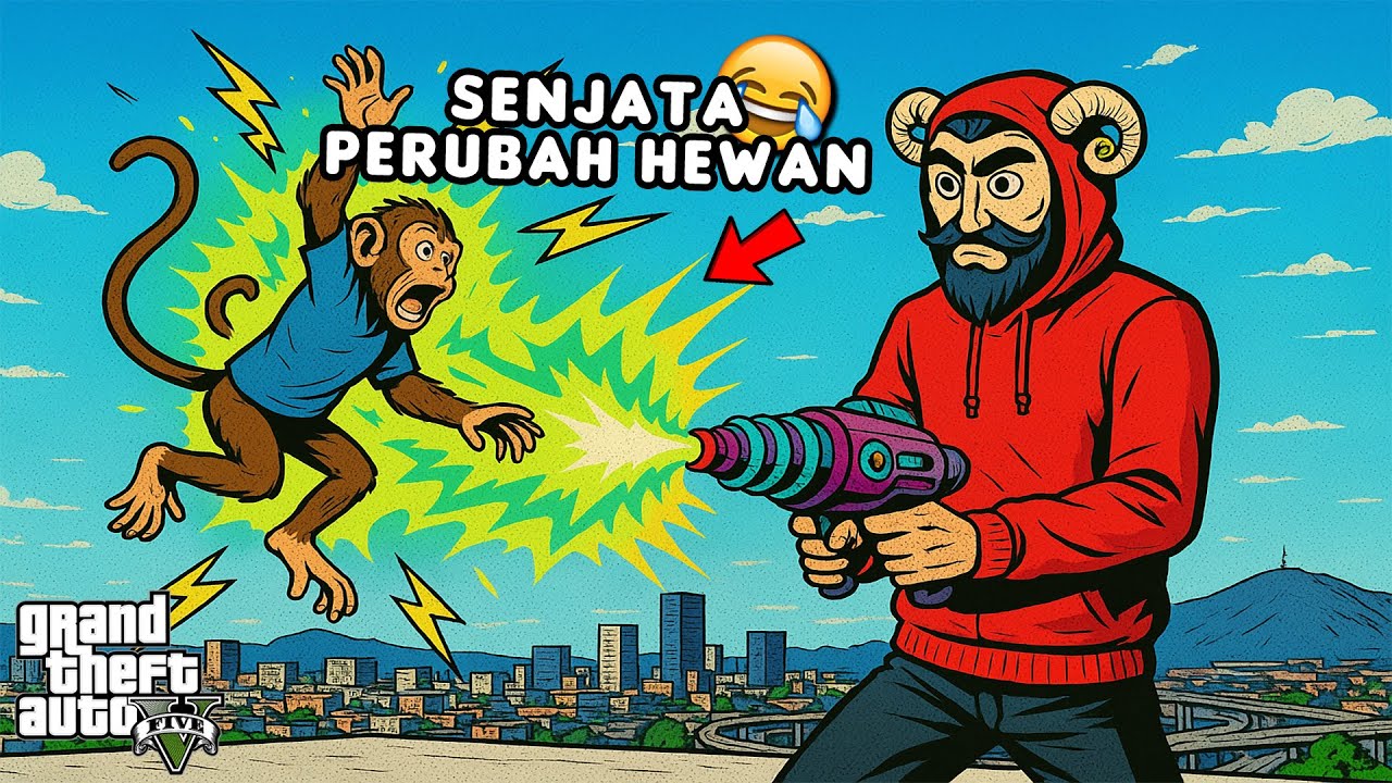 SENJATA PERUBAH HEWAN - GTA 5 ROLEPLAY